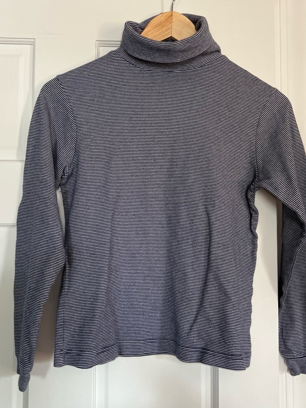 Vintage Norsport Microstripe Turtleneck